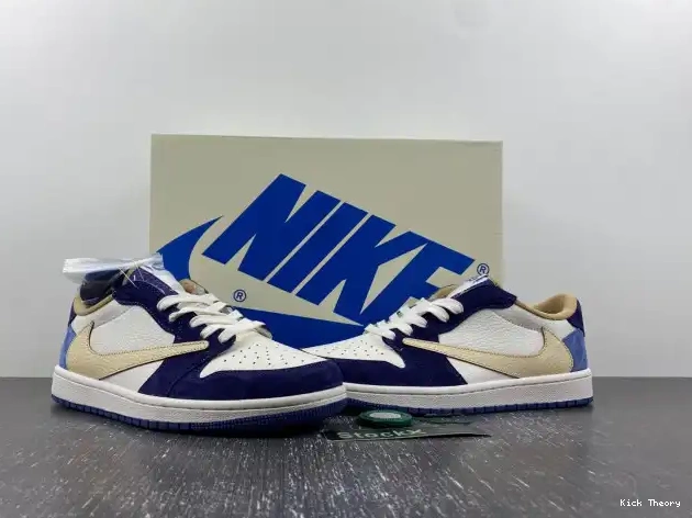 Kick Theory SCOTT TRAVIS X JORDAN CUSTOM 1 AIR DM7866-808 0511